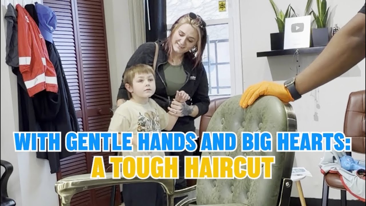 Full video: Autism haircuts are always worth the process 